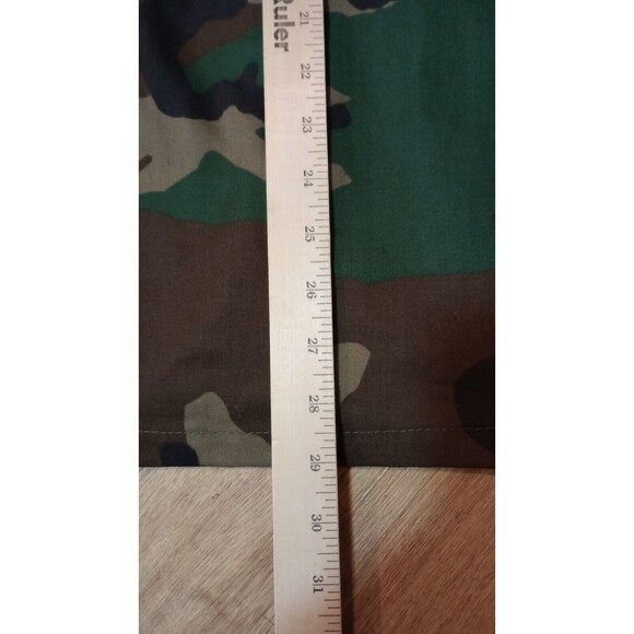 NWT Rothco Jacket Mens Small Woodland Camo Field Button Shirt Uniform BDU Army - Picture 15 of 16